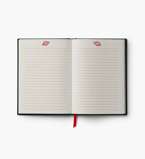 Beary Christmas Embroidered Journal