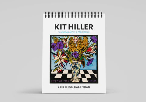 Kit Hiller 2027 Desk Calendar