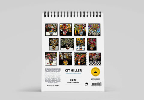 Kit Hiller 2027 Desk Calendar