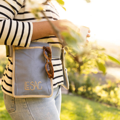French Blue Gardening Belt