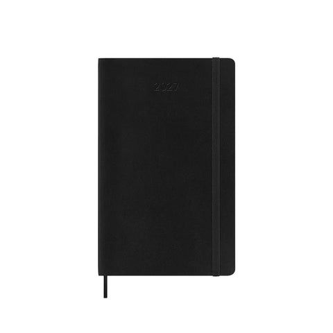 2027 Daily Diary Soft Cover Large | Black