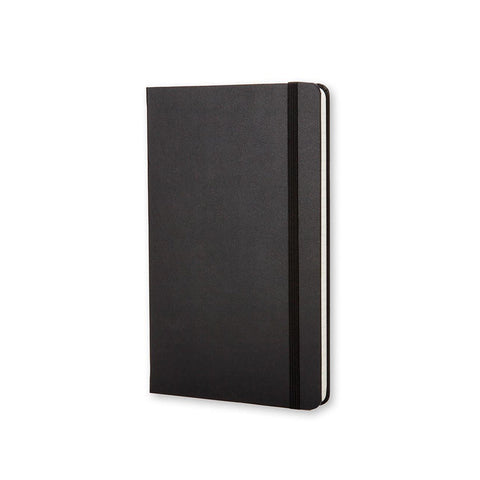 Classic Hard Cover Notebook - Dot Grid - Large - Black