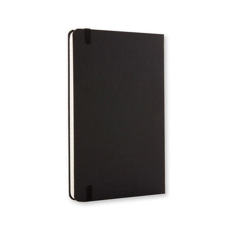Classic Hard Cover Notebook - Grid - Large - Black
