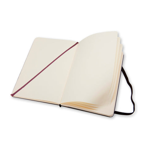 Classic Hard Cover Notebook - Plain - Large - Myrtle Green