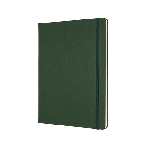 Classic Hard Cover Notebook - Ruled - Extra Large - Myrtle Green