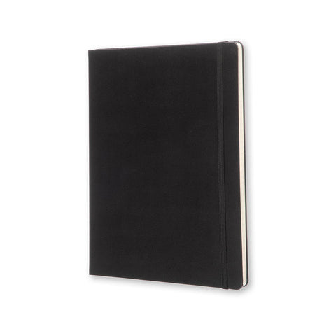 Classic Hard Cover Notebook - Ruled - Extra Large - Black