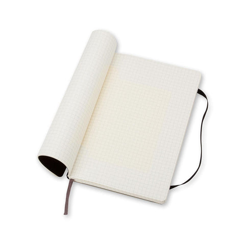 Classic Soft Cover Notebook - Grid - Pocket - Black