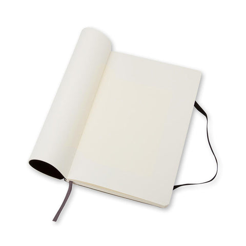 Classic Soft Cover Notebook - Plain - Pocket - Sapphire Blue