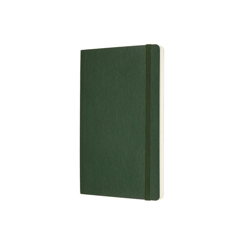 Classic Soft Cover Notebook - Plain - Large - Myrtle Green