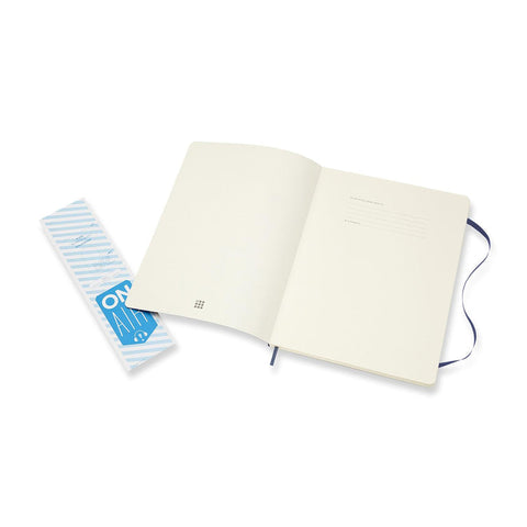 Classic Soft Cover Notebook - Plain - Extra Large - Scarlet Red