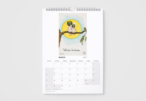May Gibbs 2027 Wall Calendar