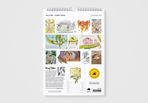 May Gibbs 2027 Wall Calendar