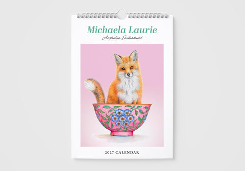 Michaela Laurie 2027 Wall Calendar