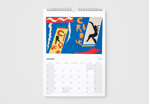 Henri Matisse 2027 Wall Calendar