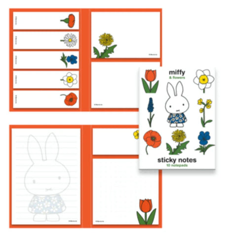 Miffy & Flowers Sticky Notes Book