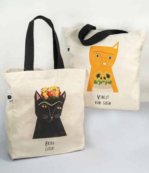 Frida Catlo Tote Bag