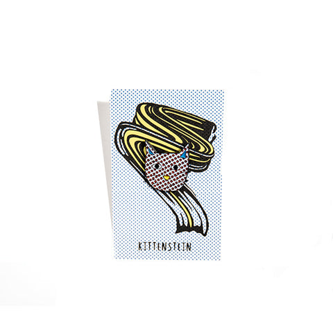 Kittenstein Cat Enamel Pin