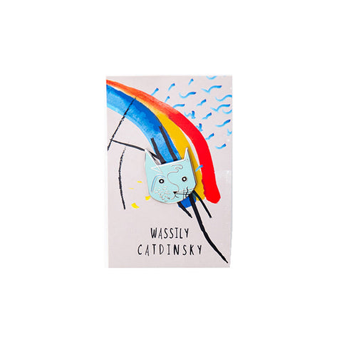 Wassily Catinsky Enamel Pin