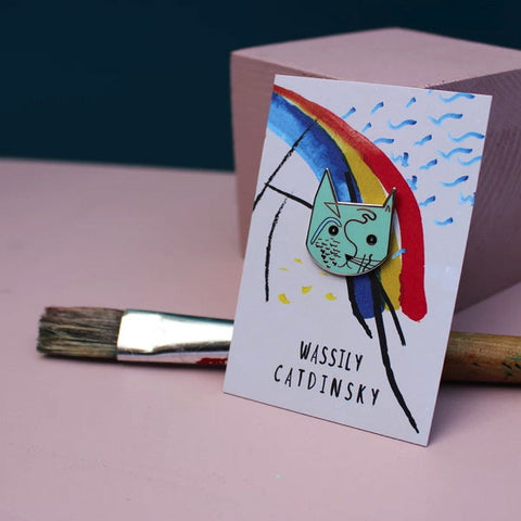 Wassily Catinsky Enamel Pin