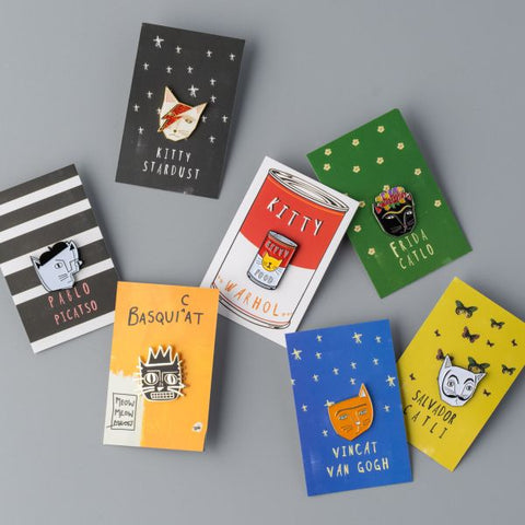 Wassily Catinsky Enamel Pin