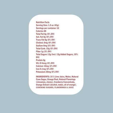 Cranberry Cosmo - 473ml Non Alcoholic Mixer