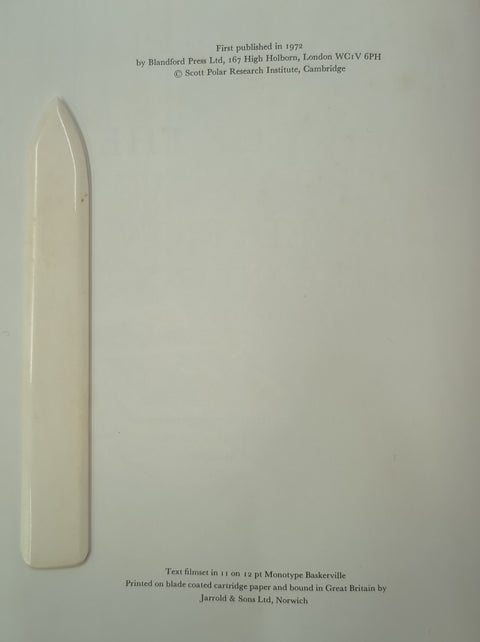 Diary of the 'Discovery' Expedition & Diary of the 'Terra Nova' Expedition (First editions)