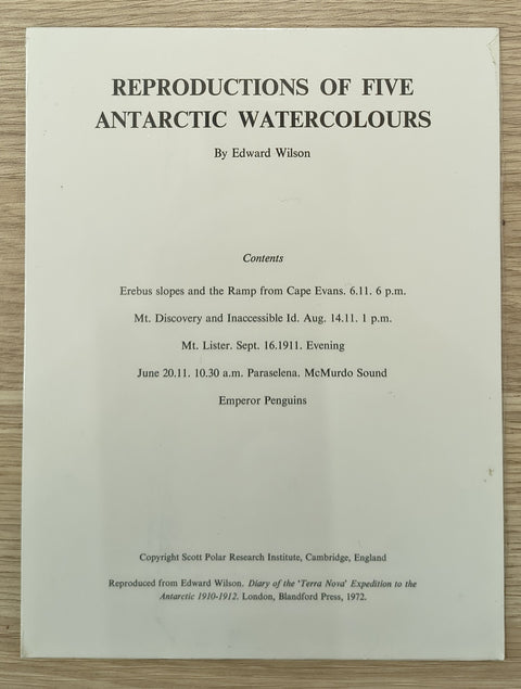 Diary of the 'Discovery' Expedition & Diary of the 'Terra Nova' Expedition (First editions)