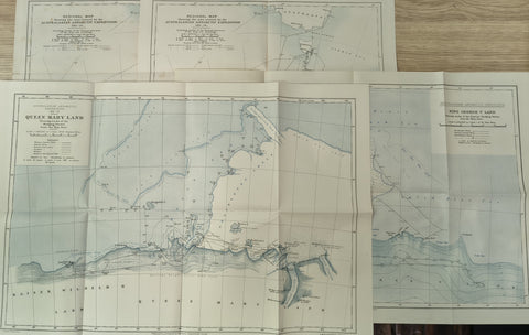 The Home of the Blizzard, 2 Volumes (First Edition)