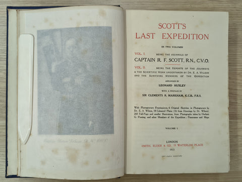 Scott's Last Expedition (First Edition)