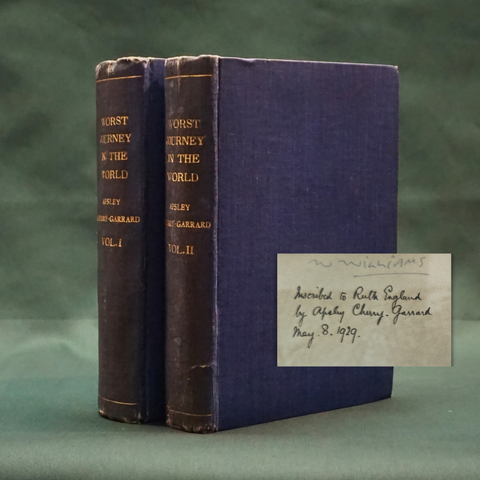 The Worst Journey in the World (INSCRIBED First Edition)