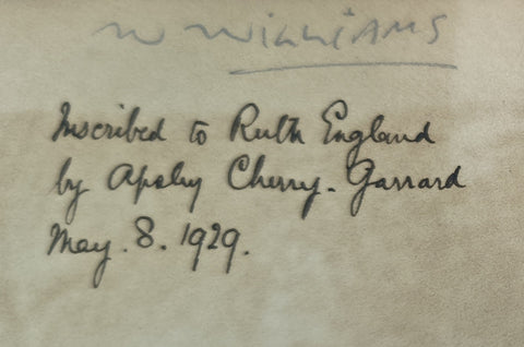 The Worst Journey in the World (INSCRIBED First Edition)