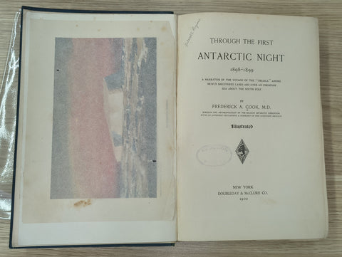 Through The First Antarctic Night 1898-99 (First Edition)