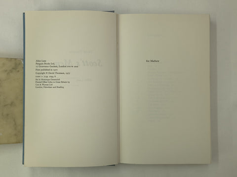 Scott's Men (First Edition)