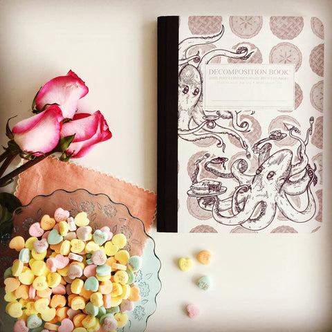 Octopie Large Ruled Notebook