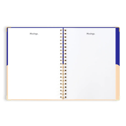 Cobalt Ripple 2025 Academic Planner - Vertical - A4