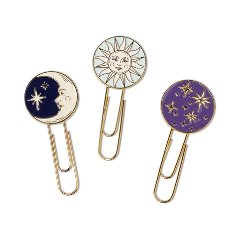 Celestial Paperclips - Set of 3