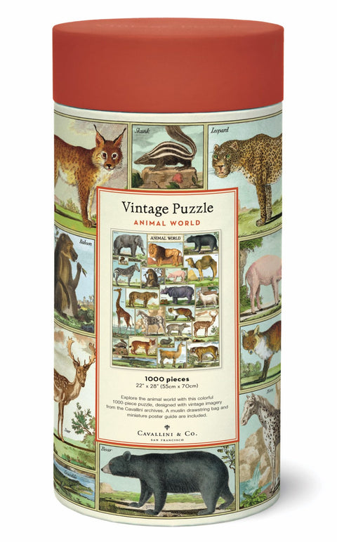 Animal World 1000 Piece Puzzle