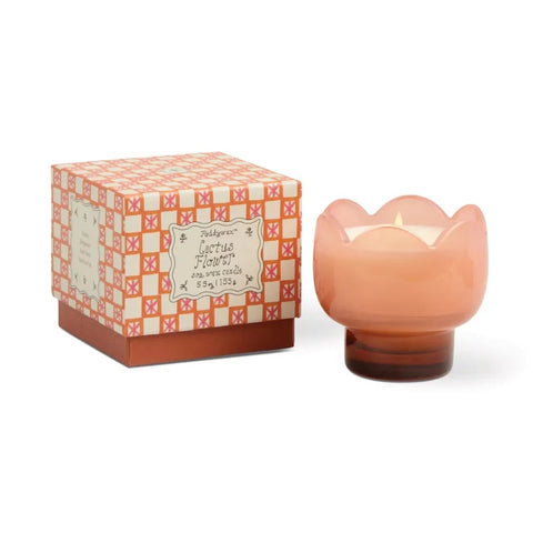 Tulip Glass Candle - Cactus Flower 5oz