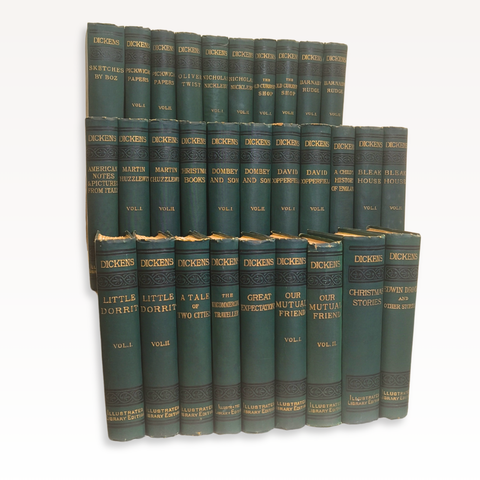 Chapman & Hall Illustrated Dickens Library, 30 volumes