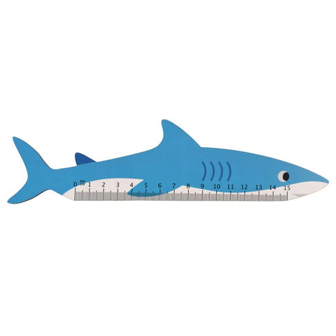 Shark Wooden Ruler
