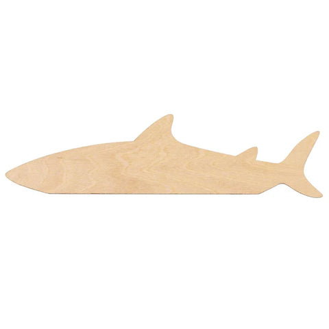 Shark Wooden Ruler