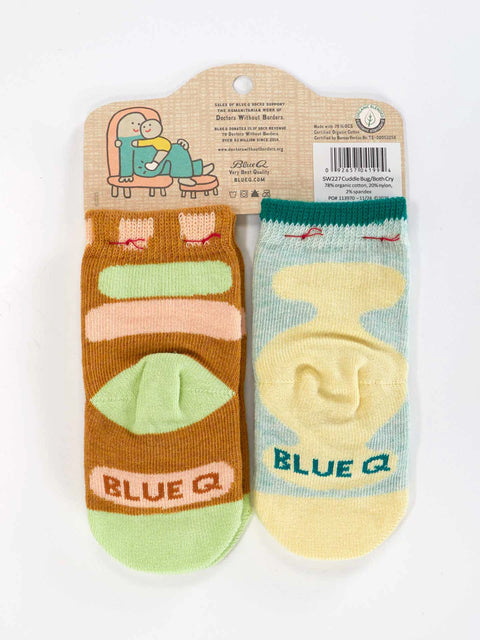 Certified Cuddle Bug & I Bet I Can Make Us Both Cry - Baby Socks