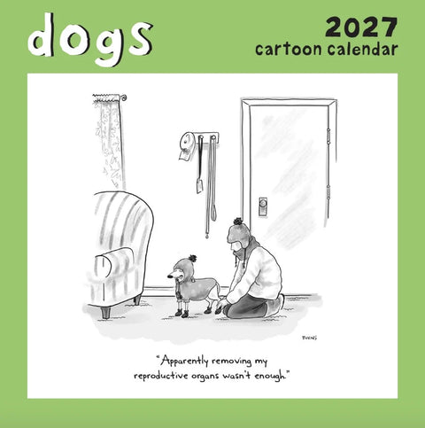 New Yorker Dogs Calendar 2027