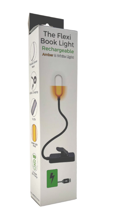 Black Flexi Book Light