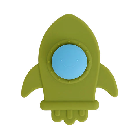 Silicone Rocket Spinner | Assorted Colours (sold separately)