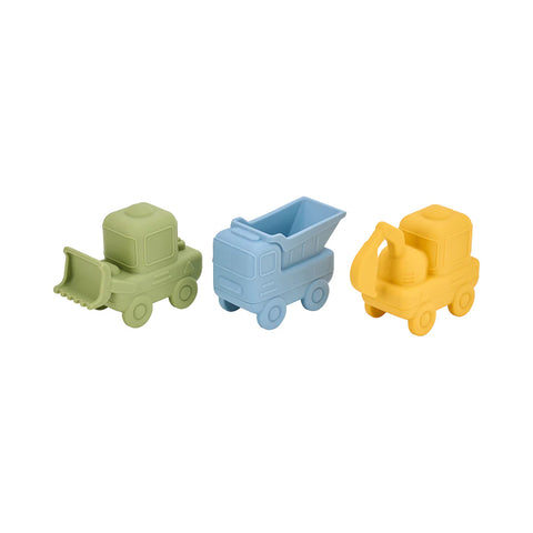 Silicone Squeezy Bath Toys | Truck 3pc