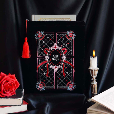 Black Slut For Smut Book Sleeve