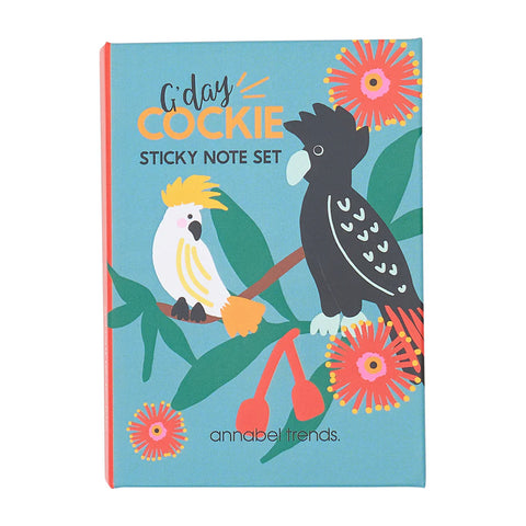 Cockatoo Sticky Note Set