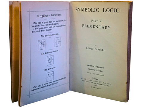 Symbolic Logic: Part 1 Elementary (Inscribed by Author)