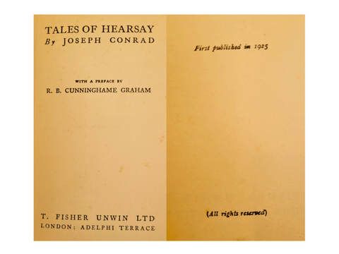 Tales of Hearsay (First Edition)